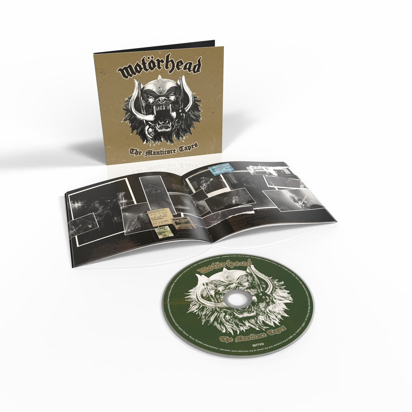Motorhead - The Manticore Tapes [Deluxe Bookpack]