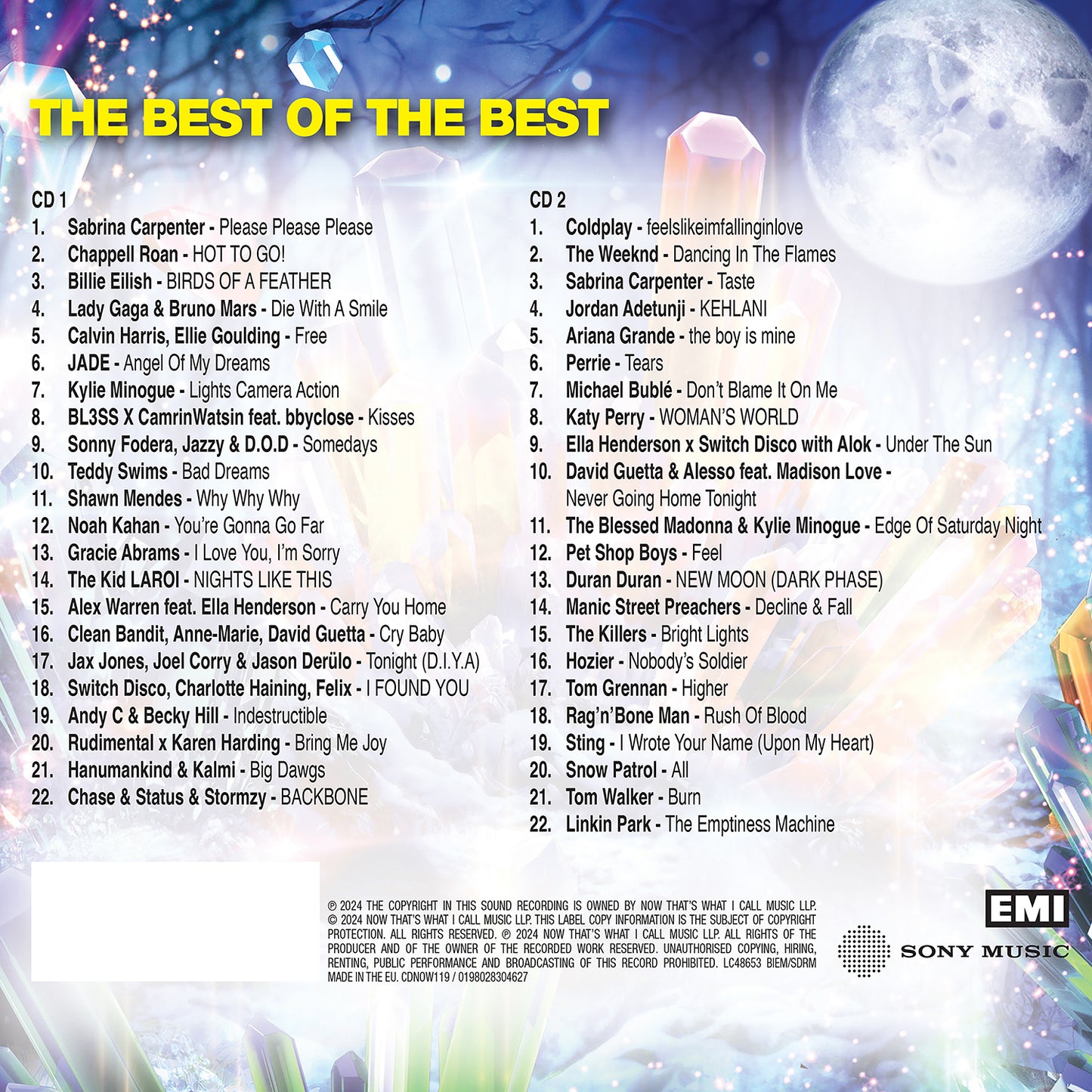 Various Artists - NOW That's What I Call Music! 119 (Preorder 15/11/24)