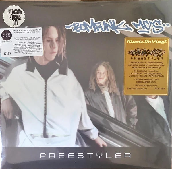 Bomfunk MC's  - Freestyler Vinyl LP Coloured RSD 2023 - The Vault Collective ltd