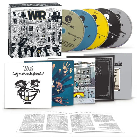 War - The CD Collection (1971-1975) Preorder 05/09/25