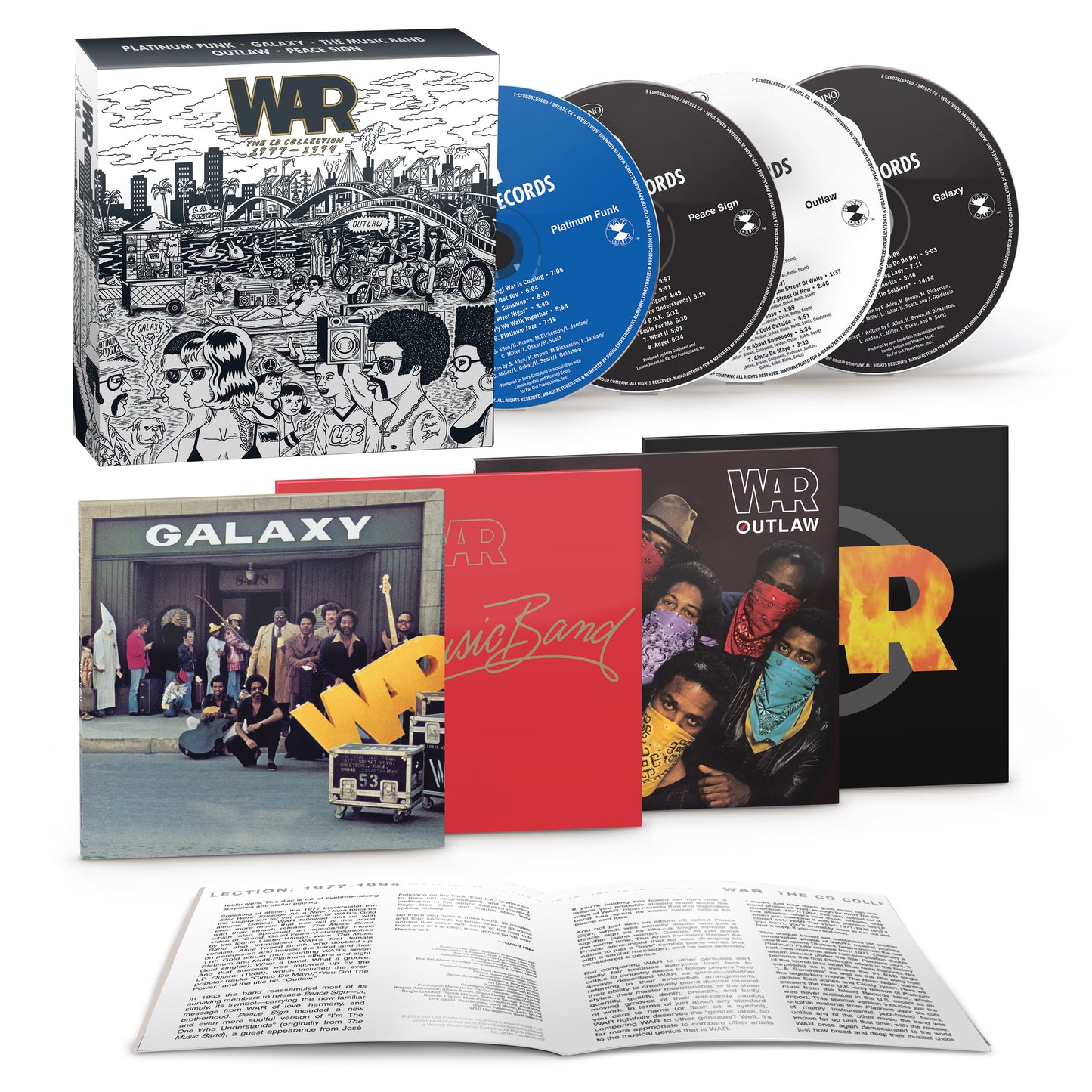 War - The Collection 1977-1994 (Preorder 29/11/24)