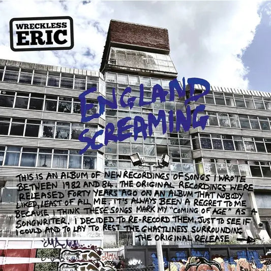 Wreckless Eric - England Screaming (Preorder 21/11/25)
