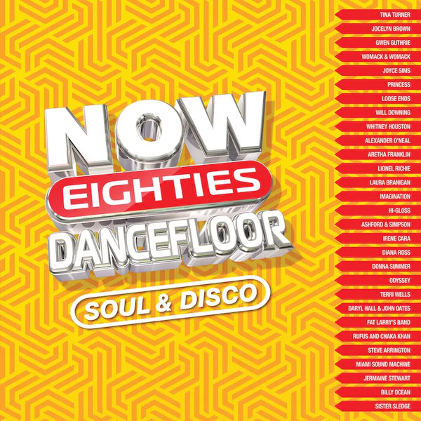 Various Artists - NOW That’s What I Call 80s Dancefloor: SOUL & DISCO (Preorder 23/02/24)
