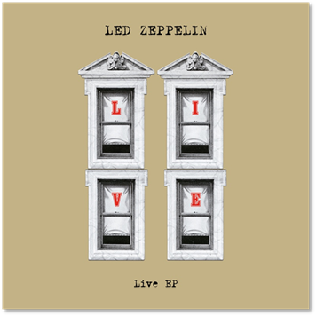 Led Zeppelin - Live EP (Preorder 12/09/25)