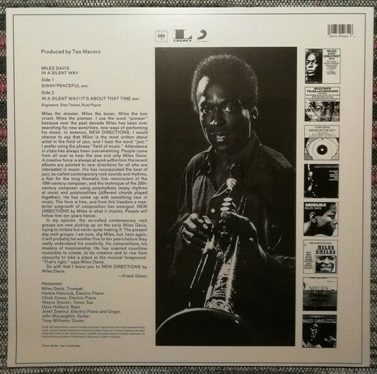 MILES DAVIS - IN A SILENT WAY - 50th ANNIVERSARY [NEW VINYL / SEALED] - The Vault Collective ltd