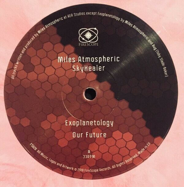 Miles Atmospheric - SkyHealer Vinyl PINK MARBLED - NEW!! - The Vault Collective ltd