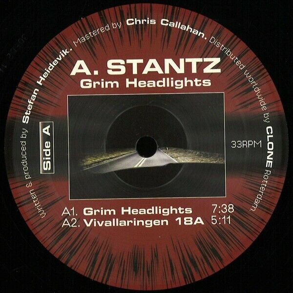 STANTZ, A - Grim Headlights - Vinyl (12") - The Vault Collective ltd