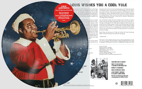 Louis Armstrong - Louis Wishes You a Cool Yule ( Picture Disc ) - The Vault Collective ltd