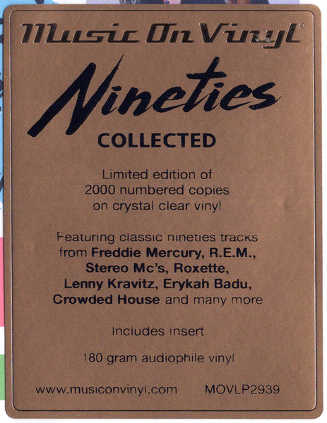 Nineties Collected - Various - The Vault Collective ltd