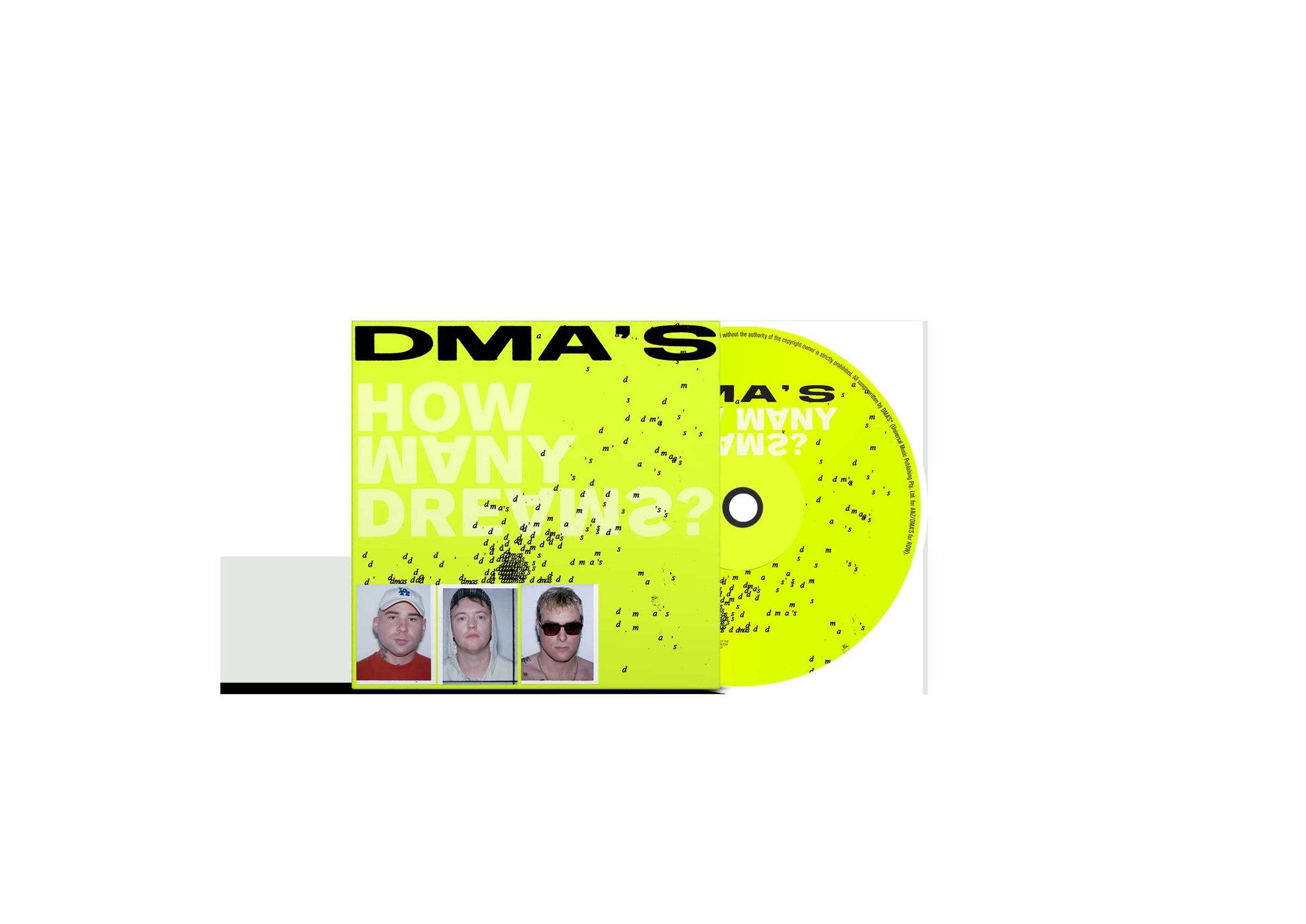 DMA’S - How Many Dreams? - The Vault Collective ltd