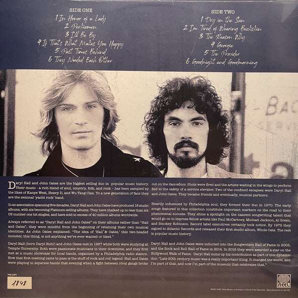 Hall & Oates - The Philly Tapes ( RDS Black Friday 2021) - The Vault Collective ltd