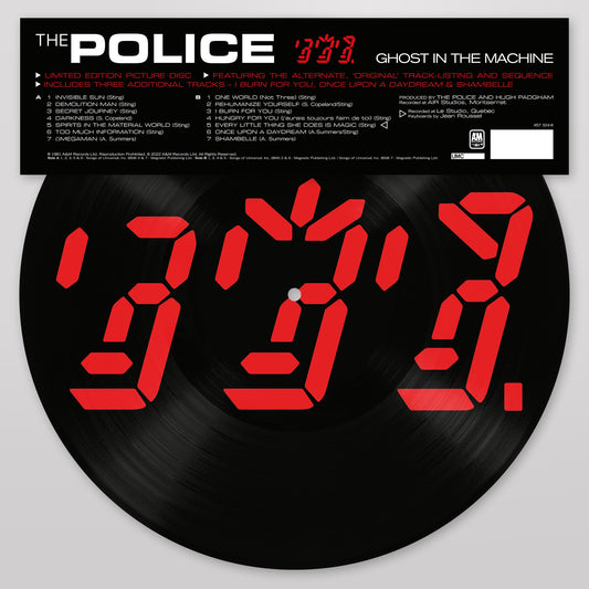 The Police - Ghost In The Machine - The Vault Collective ltd