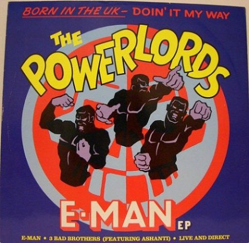 The Powerlords – E-Man EP (Preloved VG+/VG+) - The Vault Collective ltd