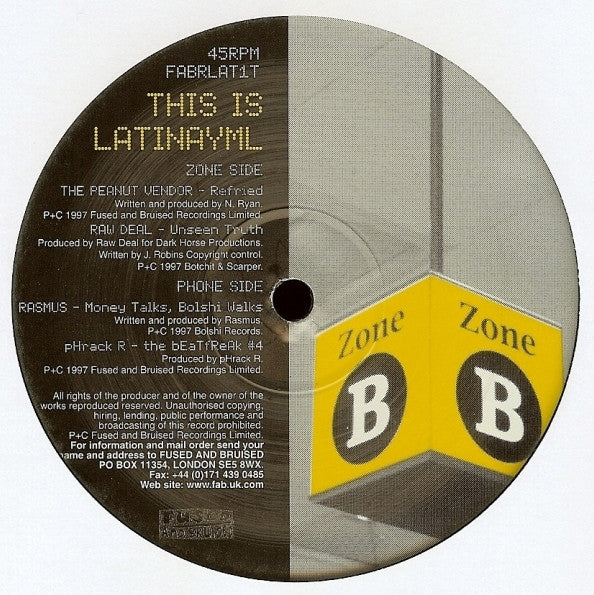 Various – This Is Latinamyl (Preloved VG+/VG+) - The Vault Collective ltd