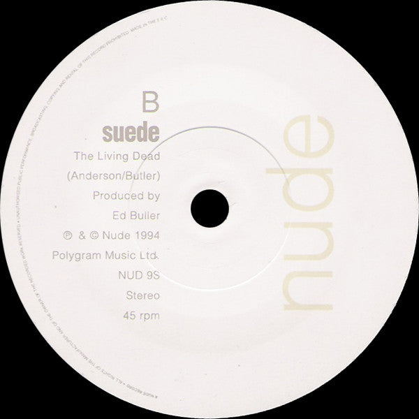 Suede - Stay Together (Preloved 7" VG+/NM) - The Vault Collective ltd
