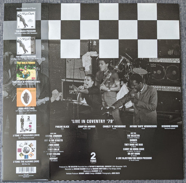 The Selecter - Live in Cventry '79 - The Vault Collective ltd