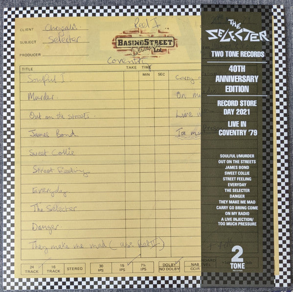 The Selecter - Live in Cventry '79 - The Vault Collective ltd