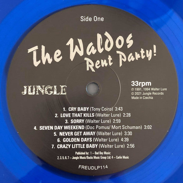 The Waldos - Rent Party - The Vault Collective ltd