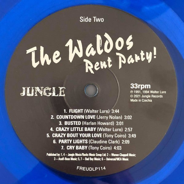 The Waldos - Rent Party - The Vault Collective ltd