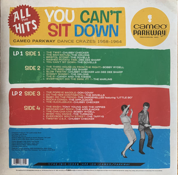 You can't sit down - Cameo Parkway Dance Crazes 1958-1964 - The Vault Collective ltd