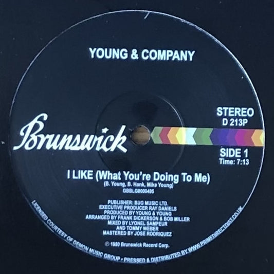 Young & Company - I like (What You're doing To Me) - The Vault Collective ltd