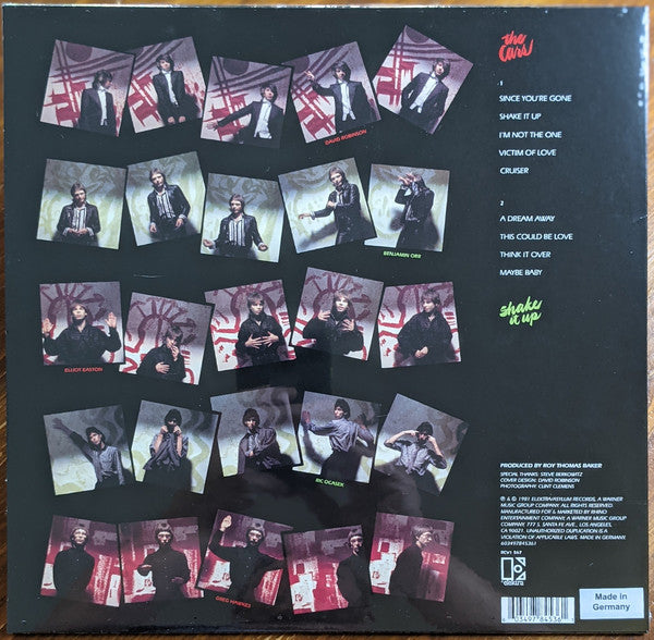 The Cars - Shake It Up - The Vault Collective ltd