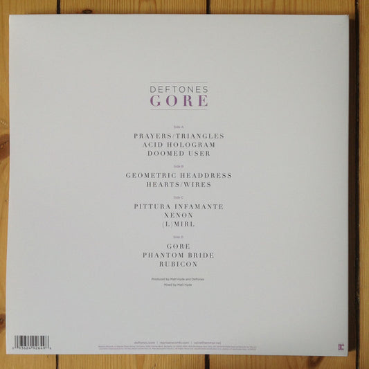 Deftones – Gore - The Vault Collective ltd
