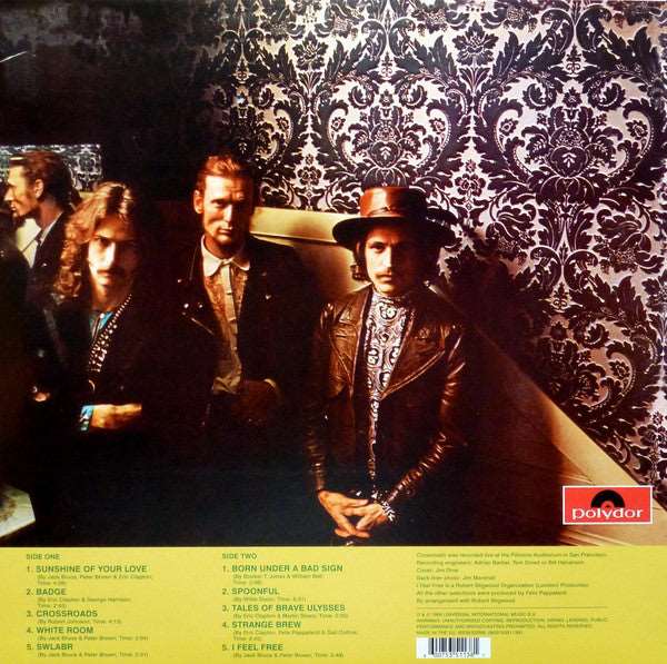 Cream - Best Of Cream - The Vault Collective ltd