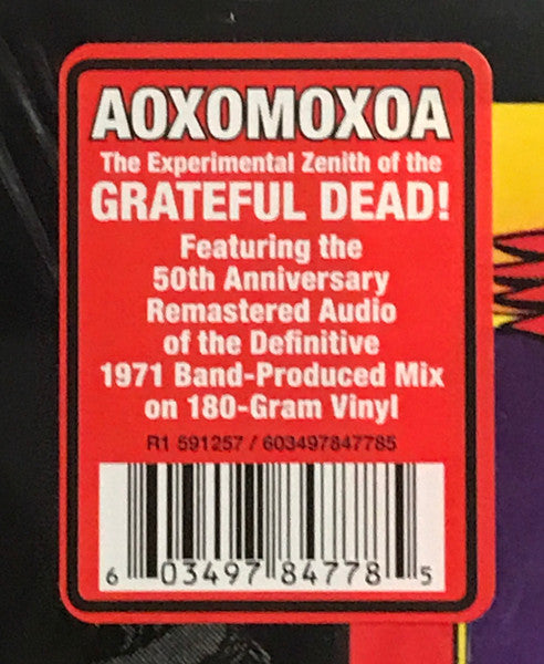 Grateful Dead – Aoxomoxoa - The Vault Collective ltd