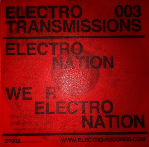 Electro Nation – We R Electro Nation - The Vault Collective ltd