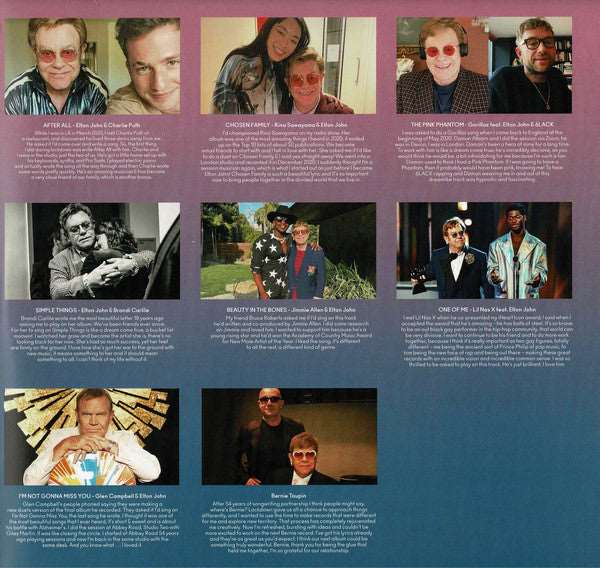 Elton John - The Lockdown Sessions - The Vault Collective ltd