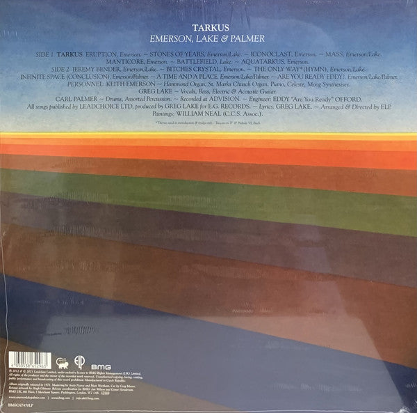 Emerson, Lake & Palmer - Tarkus - The Vault Collective ltd