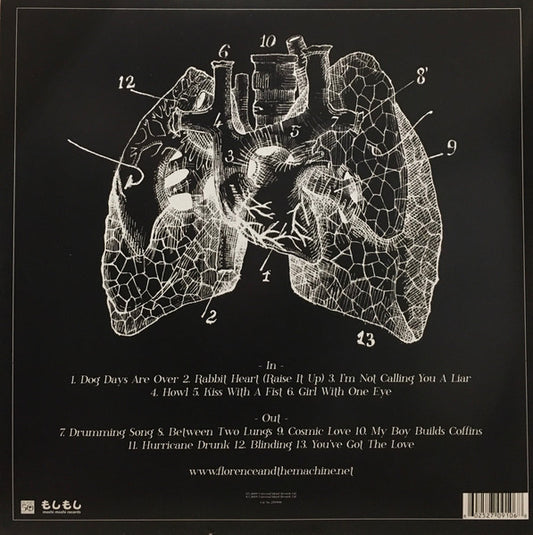 Florence + The Machine – Lungs - The Vault Collective ltd