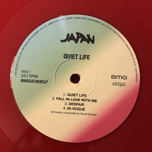 Japan - Quiet Life - The Vault Collective ltd