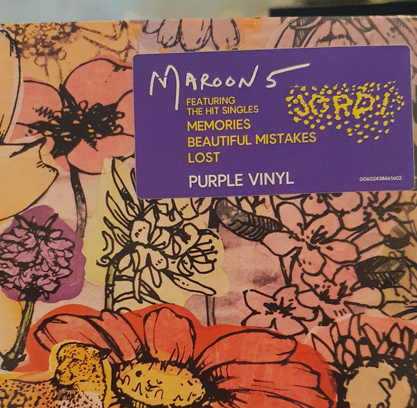 Maroon 5 - Jordi - The Vault Collective ltd