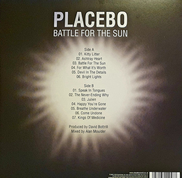 Placebo – Battle For The Sun - The Vault Collective ltd