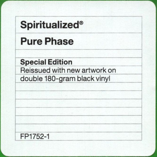Spiritualized Electric Mainline – Pure Phase - The Vault Collective ltd