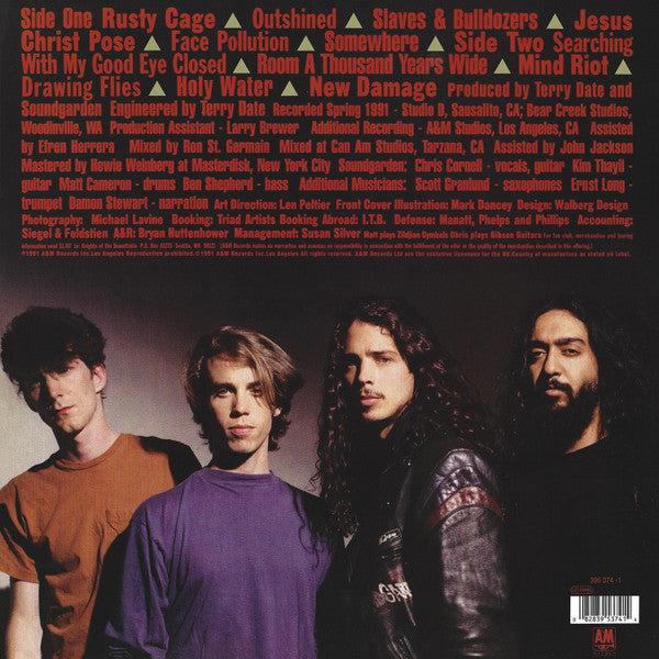 Soundgarden – Badmotorfinger - The Vault Collective ltd