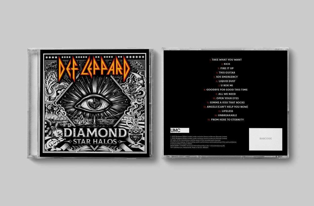 Def Leppard - Diamond Star Halos - The Vault Collective ltd